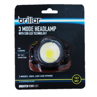 Brillar 3 Mode LED Head Lamp