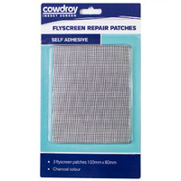 Cowdroy Fly Screen Repair Patches - Small 3 Pack