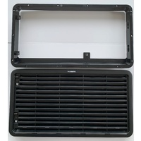 Dometic Fridge Vent LS300  (Frame & Grill) Black